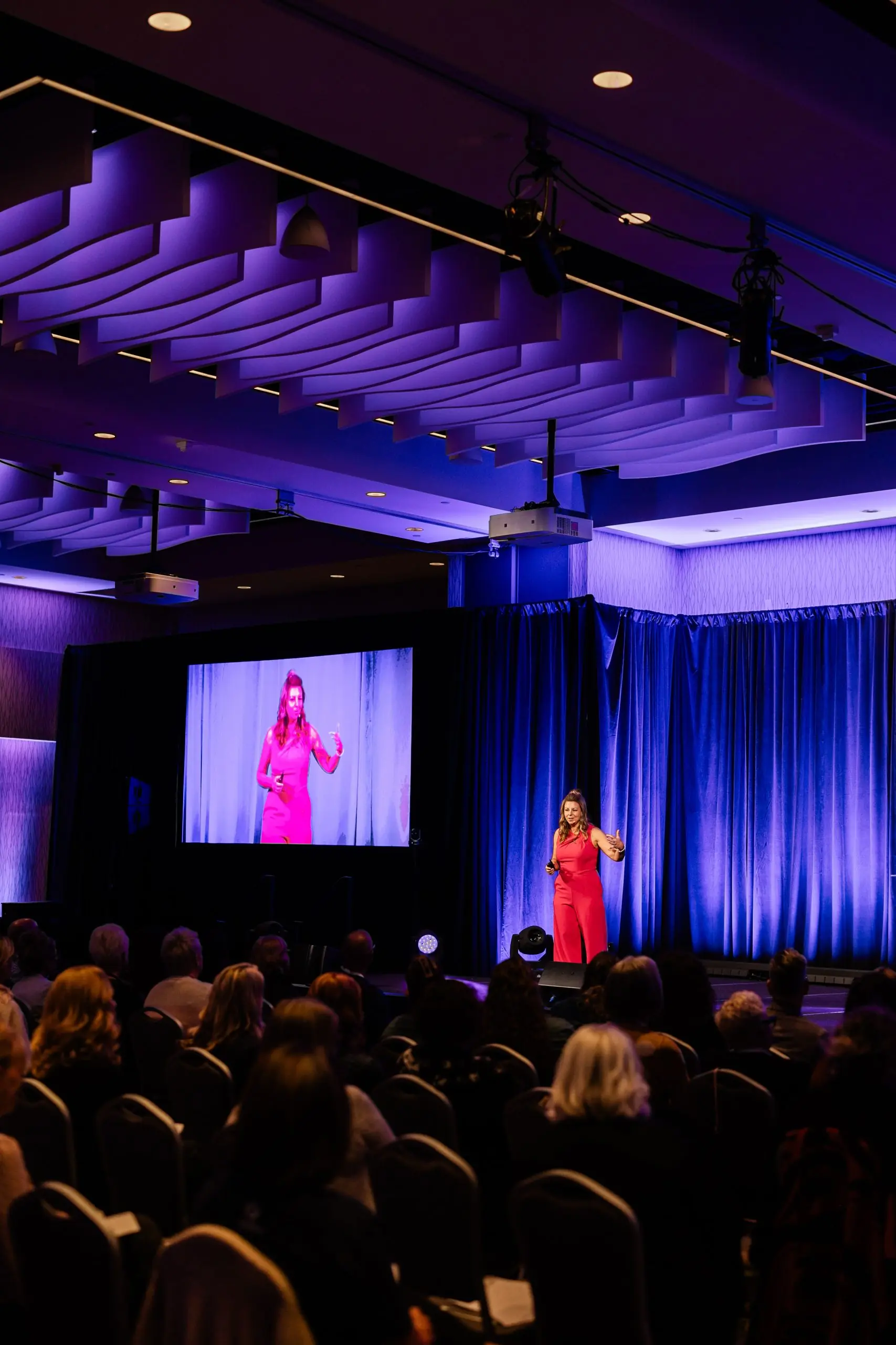 Stacey Berger on stage